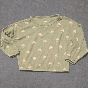 Kyte Baby Drop Shoulder Top - Mushroom - 12-18mo